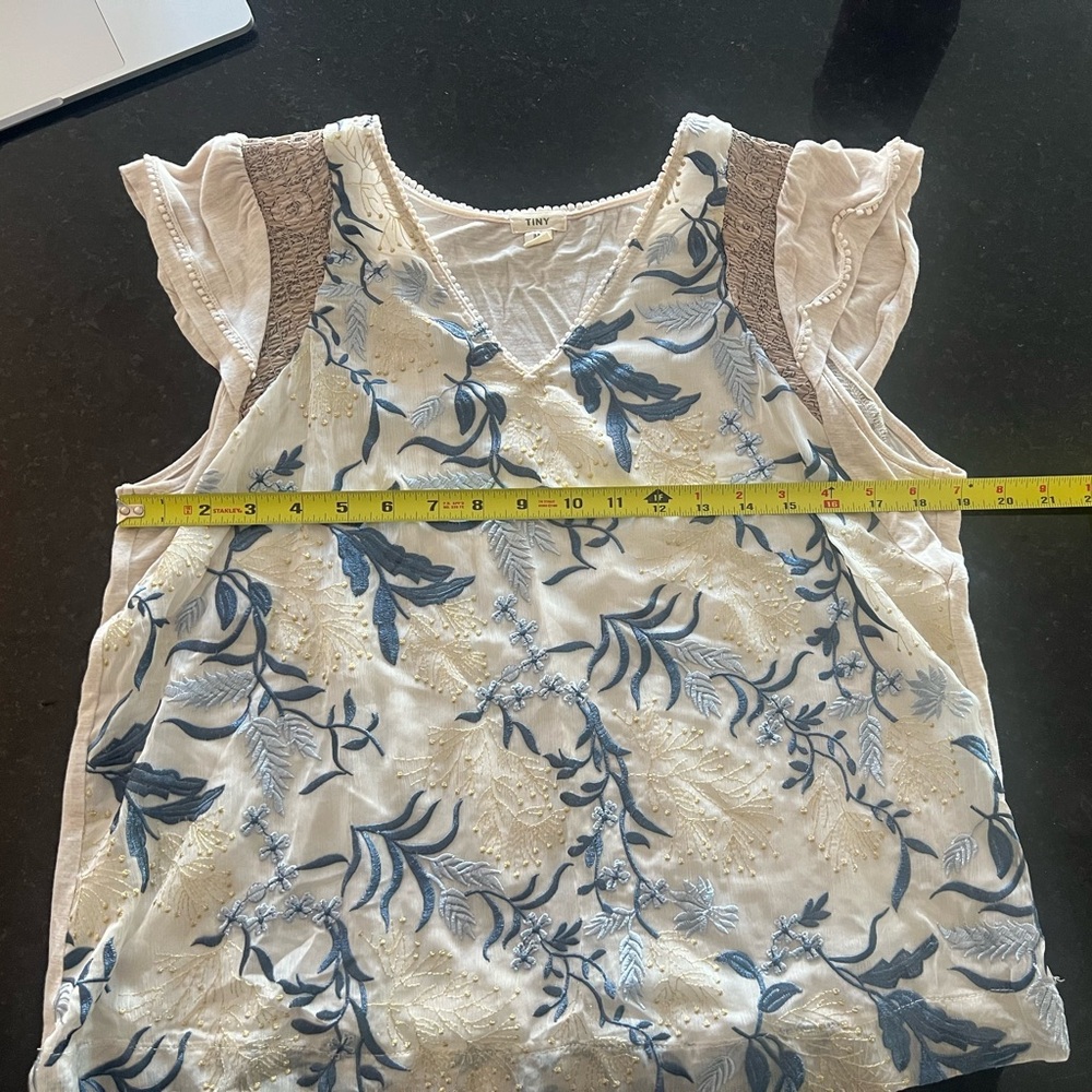 Anthropologie Tiny Blouse M - Picture 5 of 7